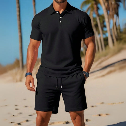 Herren-Set Sean - Poloshirt und Shorts